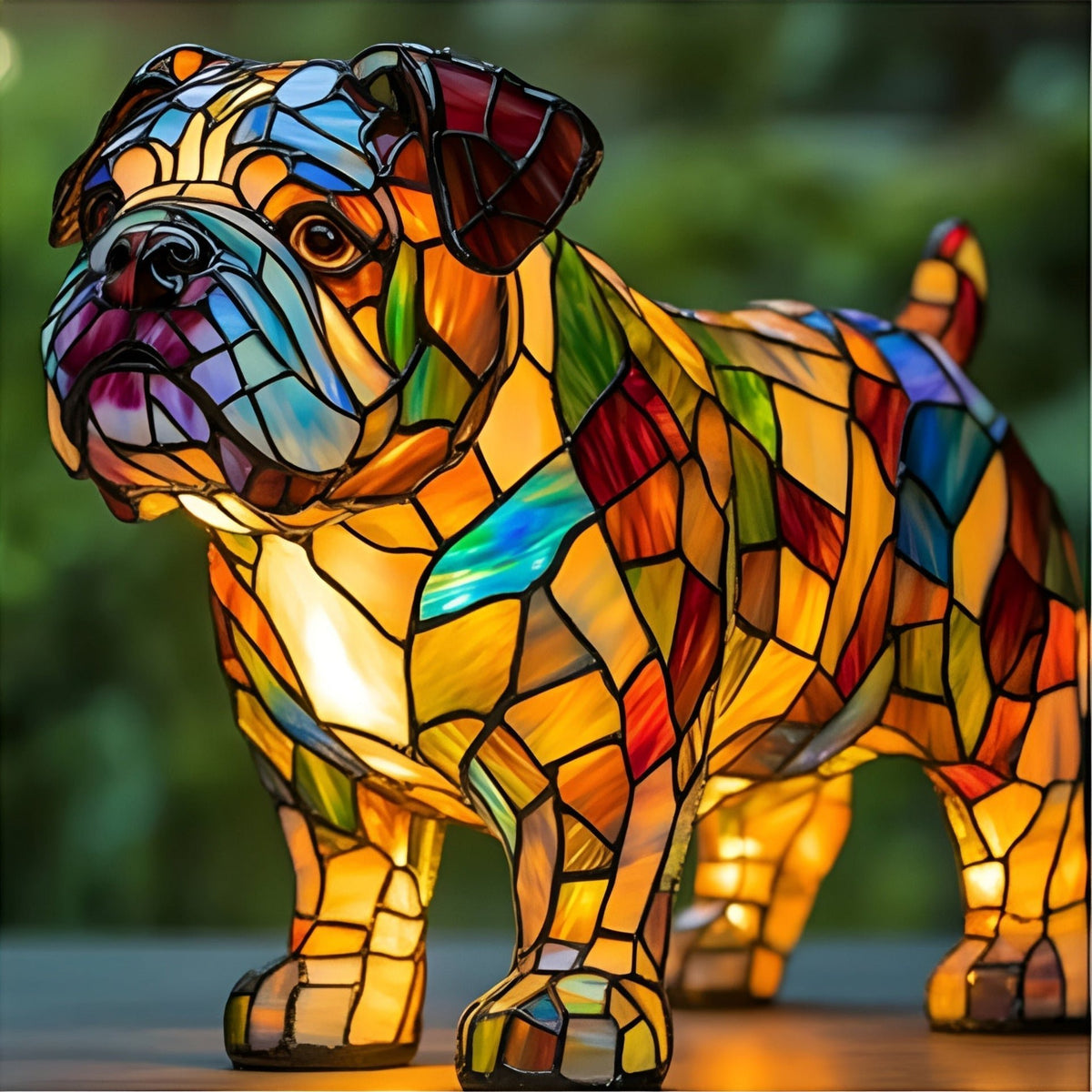 Thor | Magisk Buntglas-Hundelampe - Sopheria