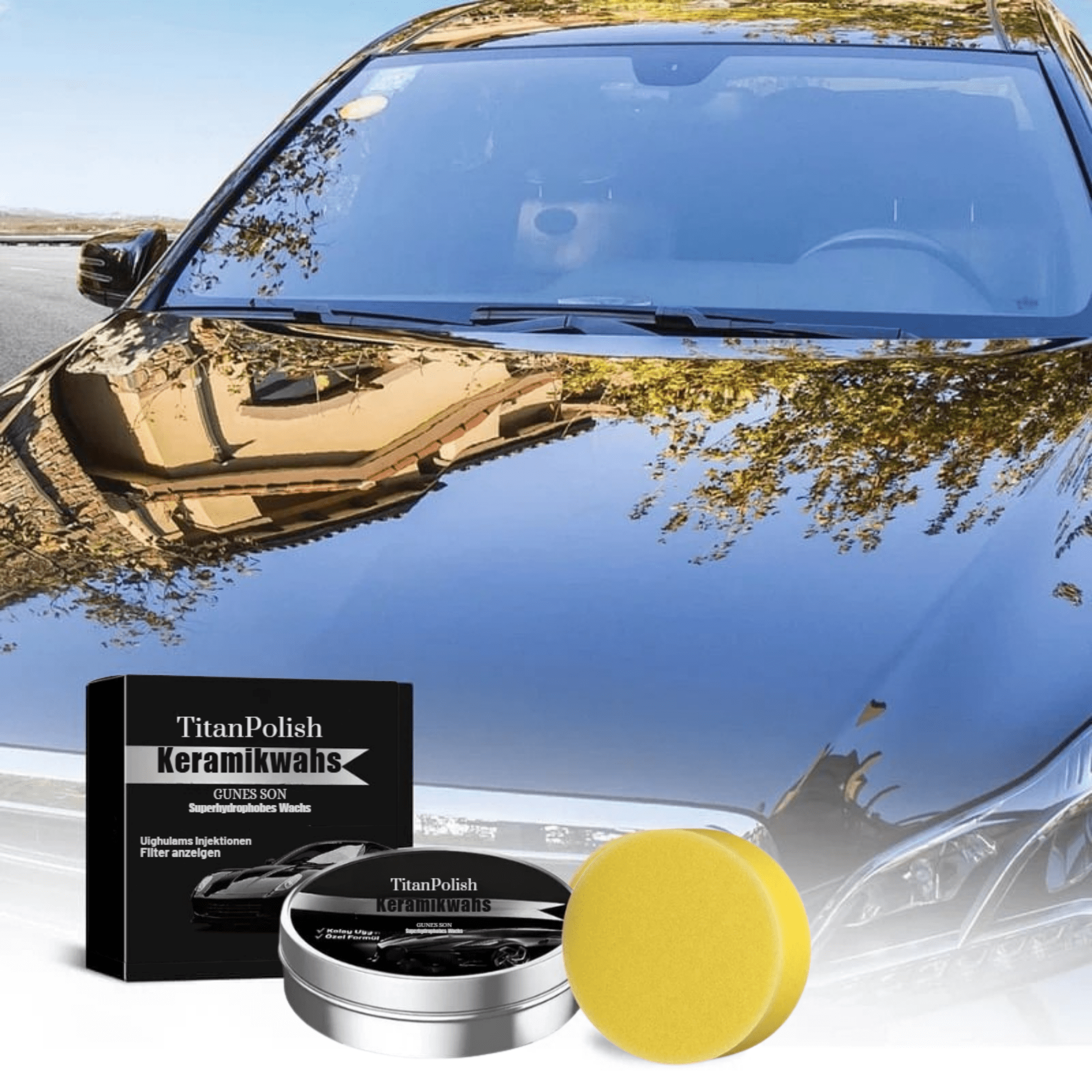 TitanPolish™ / Titan-Keramik-Wachspolitur mit Mehrfachschutz - Sopheria
