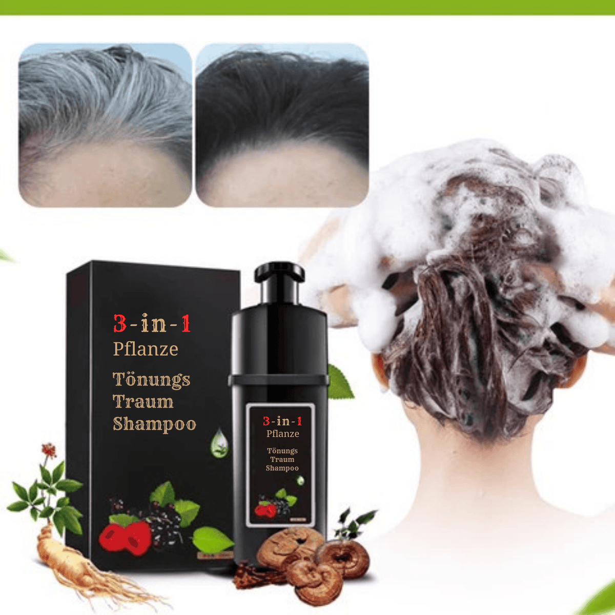 TönungsTraum™ / Chemiefreie Haarfarbe (1+1 GRATIS) - Sopheria