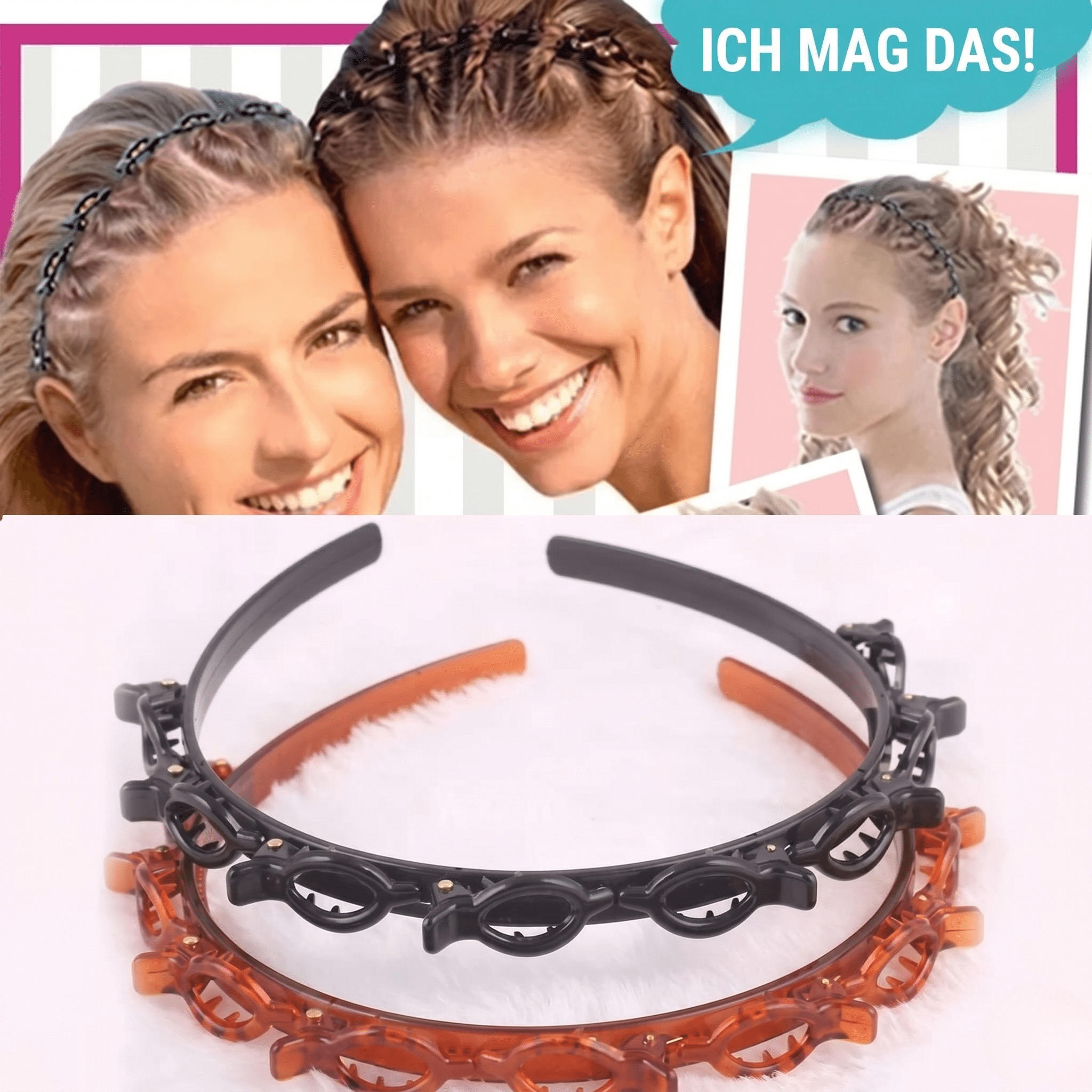 Twistara - Haar Styling Clip für Pony & elegante Drehfrisuren - Sopheria
