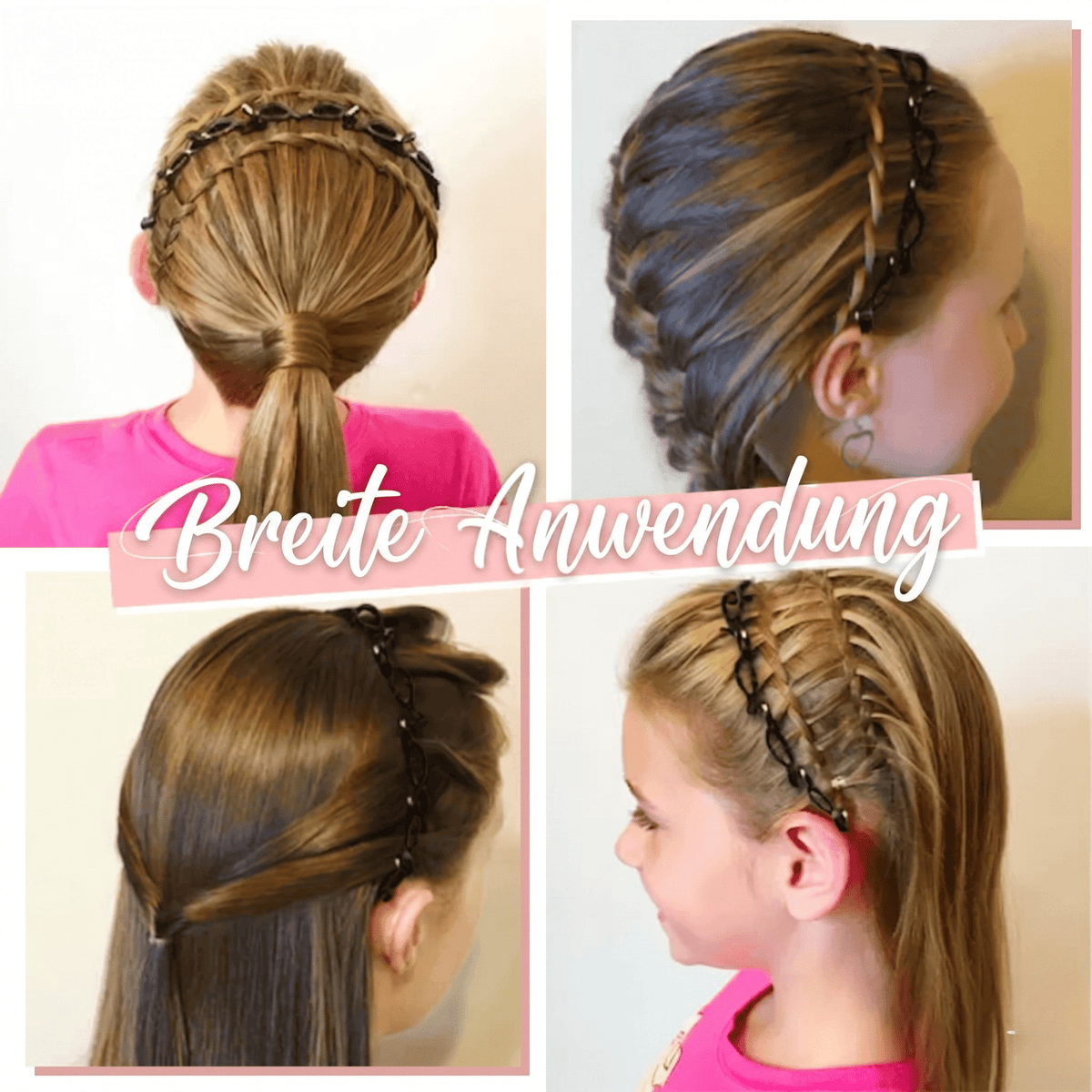 Twistara - Haar Styling Clip für Pony & elegante Drehfrisuren - Sopheria