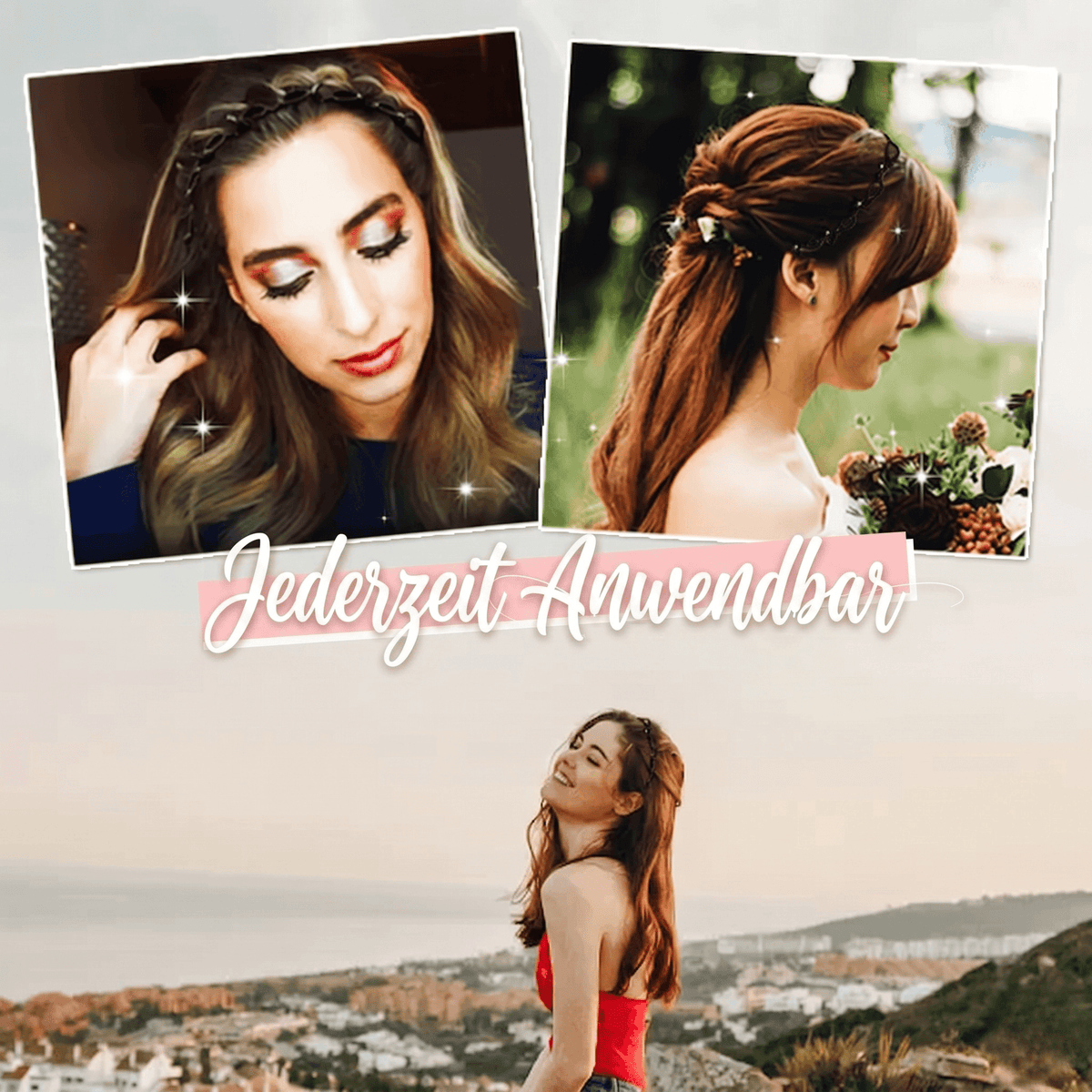 Twistara - Haar Styling Clip für Pony & elegante Drehfrisuren - Sopheria