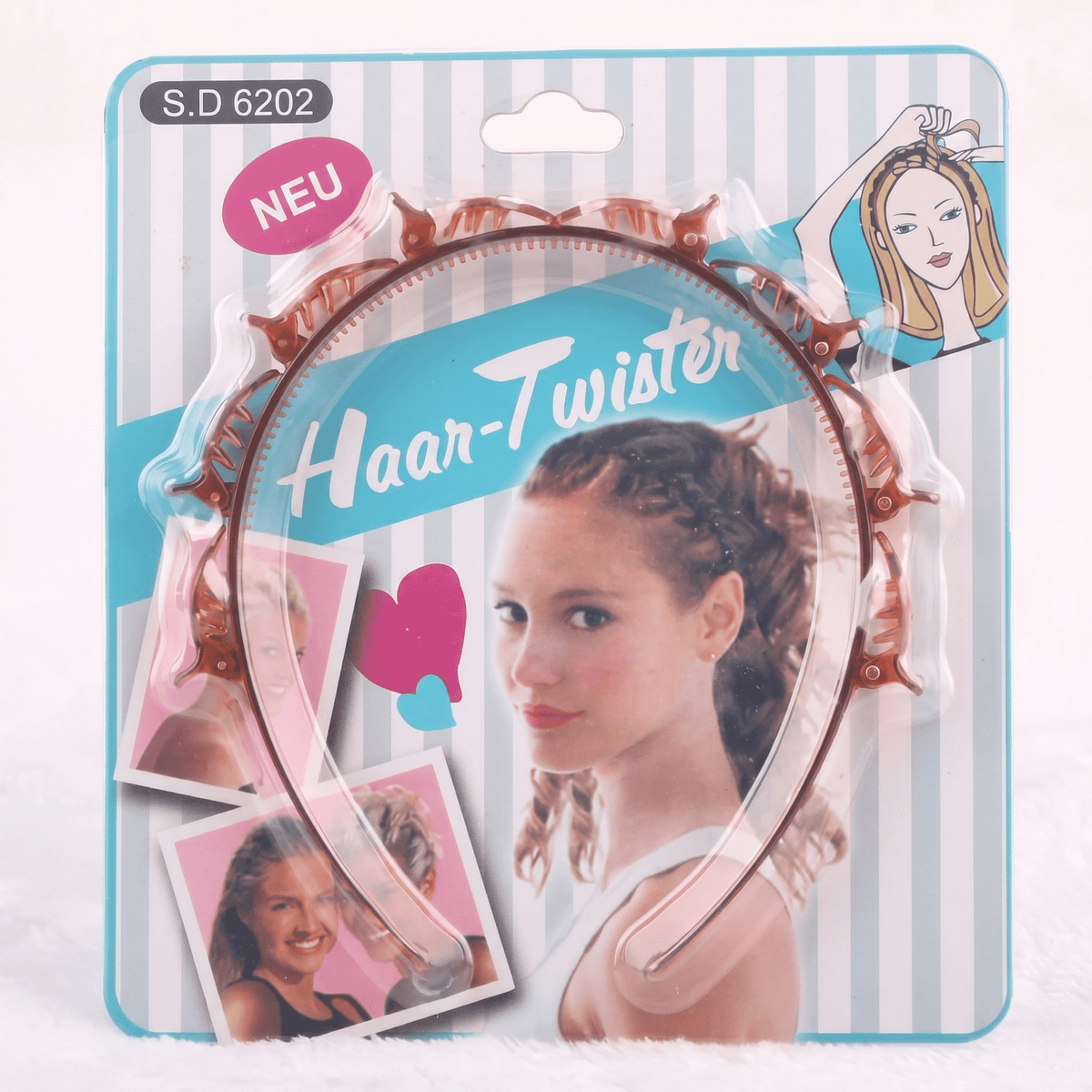Twistara - Haar Styling Clip für Pony & elegante Drehfrisuren - Sopheria