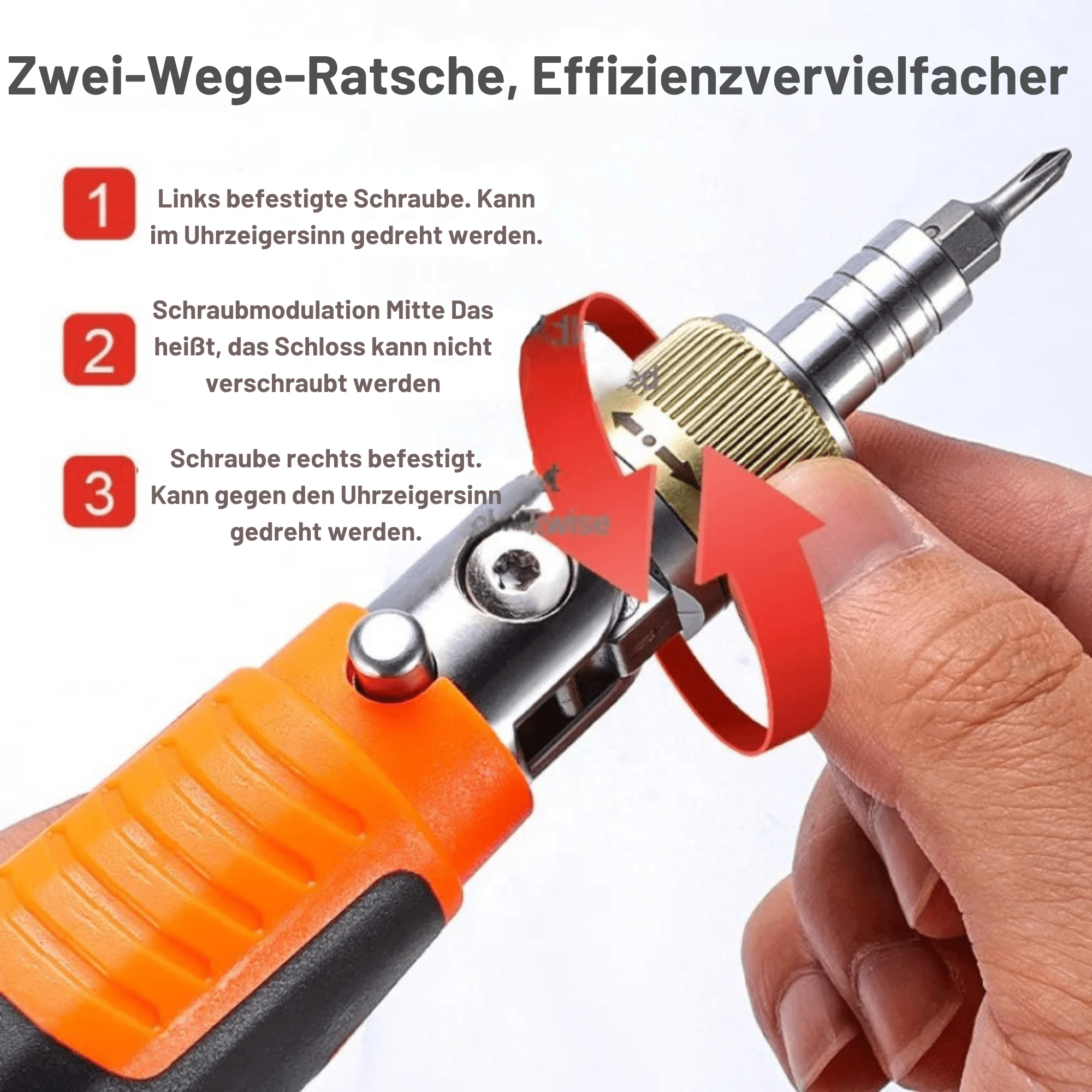 TwistTüftler™ / 16-In-1 Verstellbares Ratschen-Schraubendreher-Set - Sopheria
