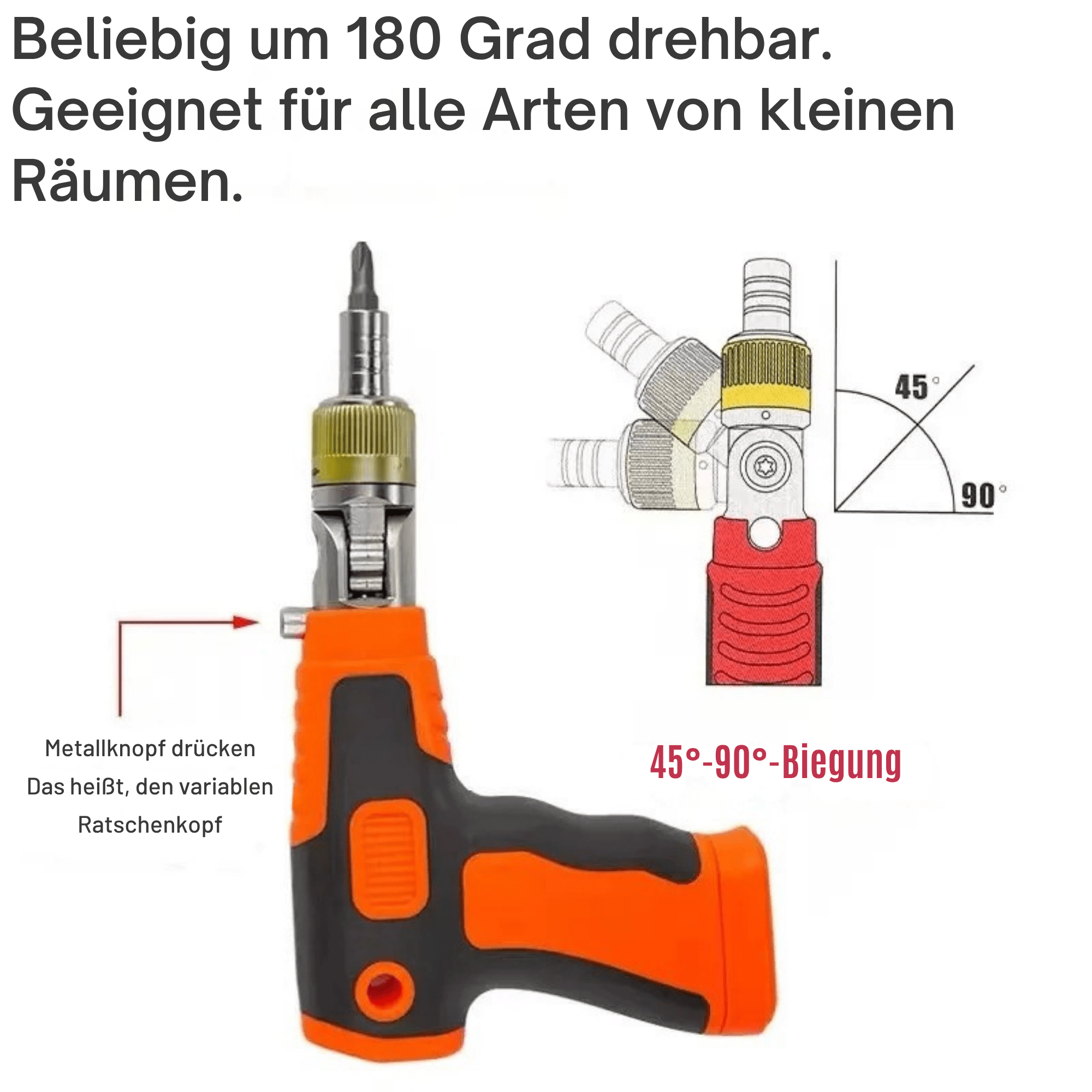 TwistTüftler™ / 16-In-1 Verstellbares Ratschen-Schraubendreher-Set - Sopheria