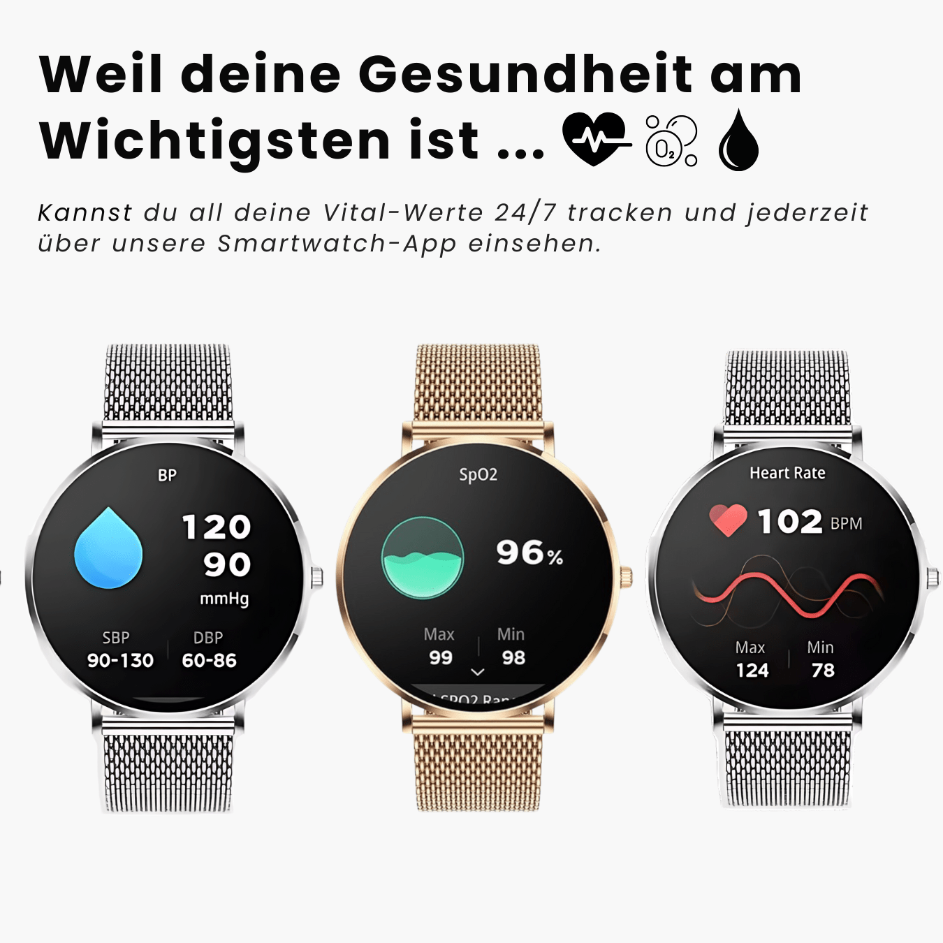 Velmora - Elegante Smartwatch mit Stil & smarten Funktionen - Sopheria