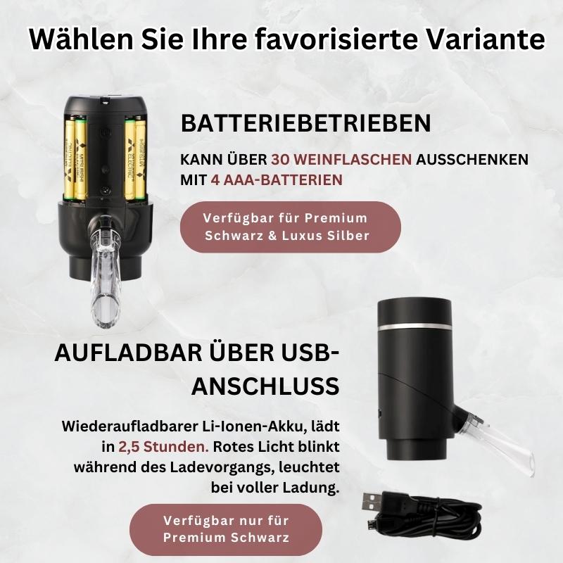 Vinoire™ – 3-in-1 Weinbelüfter, -Konservierer und -Spender - Sopheria