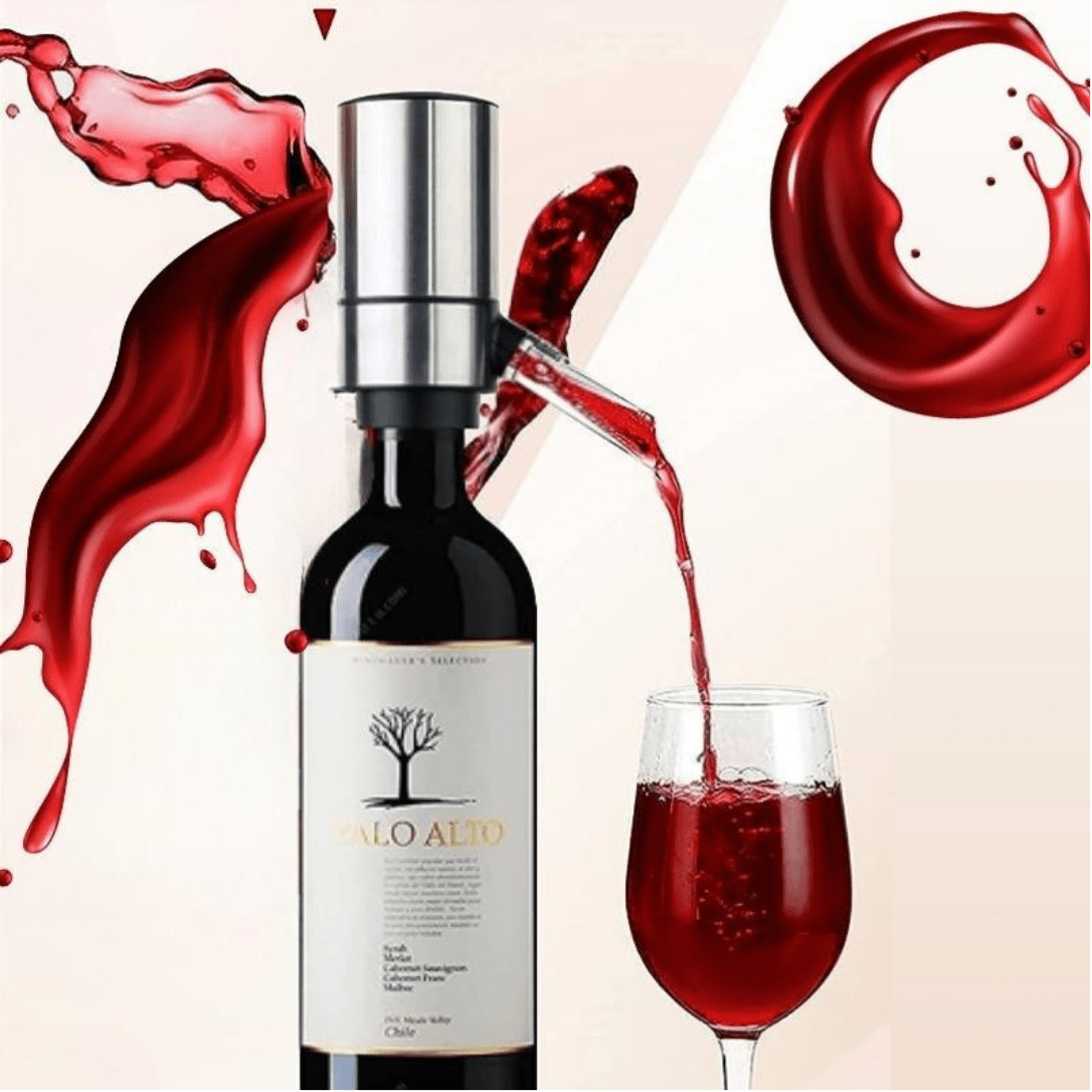 Vinoire™ – 3-in-1 Weinbelüfter, -Konservierer und -Spender - Sopheria