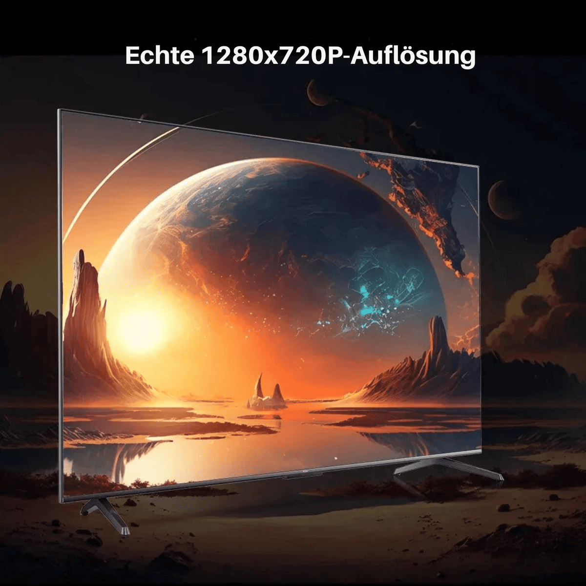 VisionVibe™ / Ein kompakter Projektor, der Ihre Wand in ein Kino verwandelt - Sopheria