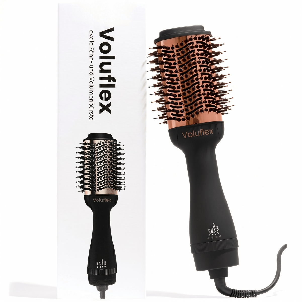 Voluflex – 3-in-1 Warmluftbürste zum Trocknen, Stylen & Volumengeben - Sopheria