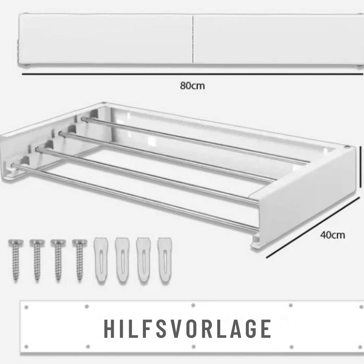 WäscheWand™ / Intelligenter Faltwäscheständer - Sopheria