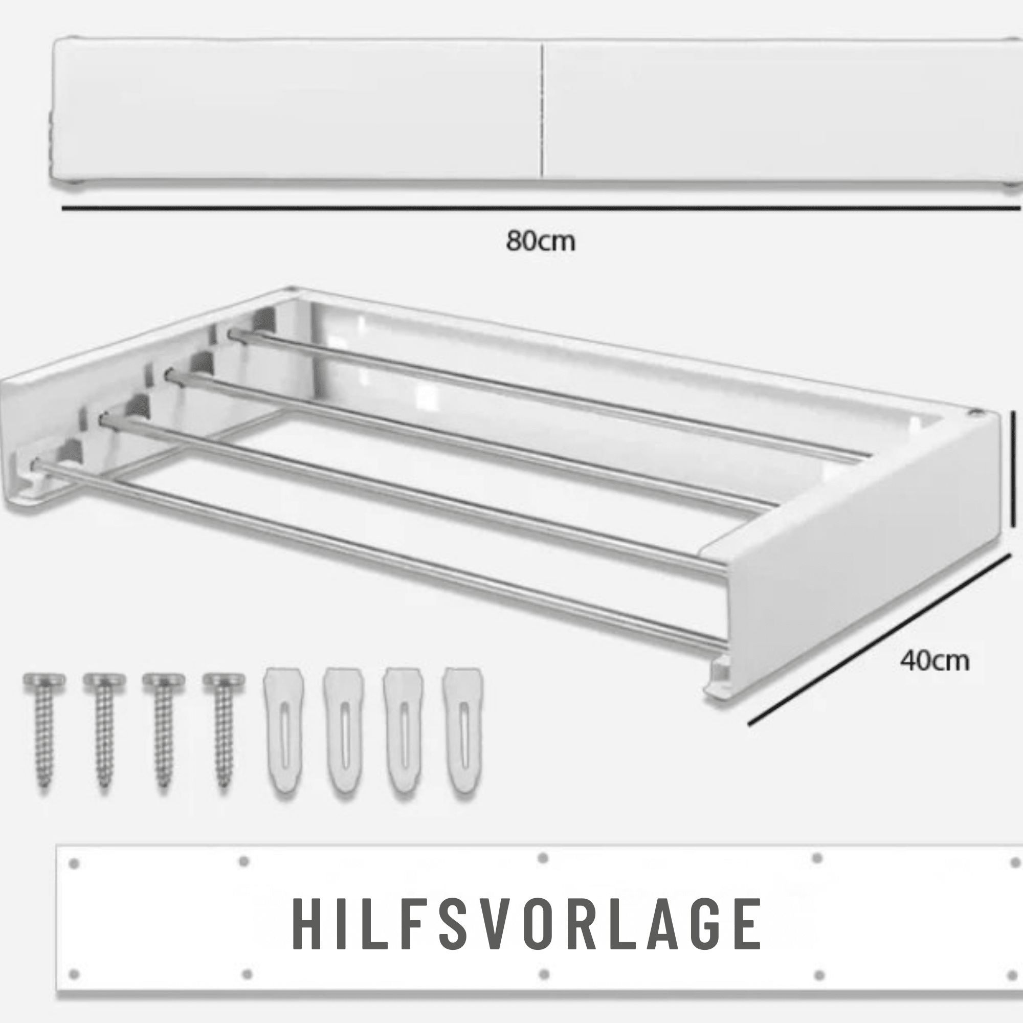 WäscheWand™ / Intelligenter Faltwäscheständer - Sopheria