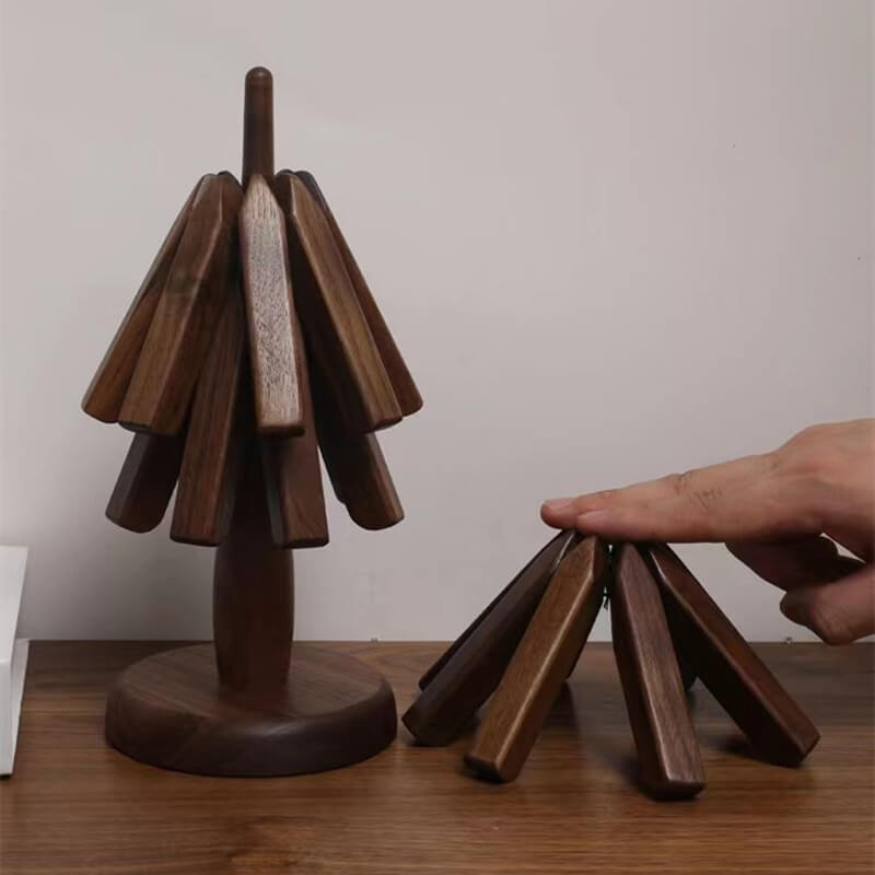 WalnussWunder / Künstlerisches Tischset aus Walnussbaum - Sopheria