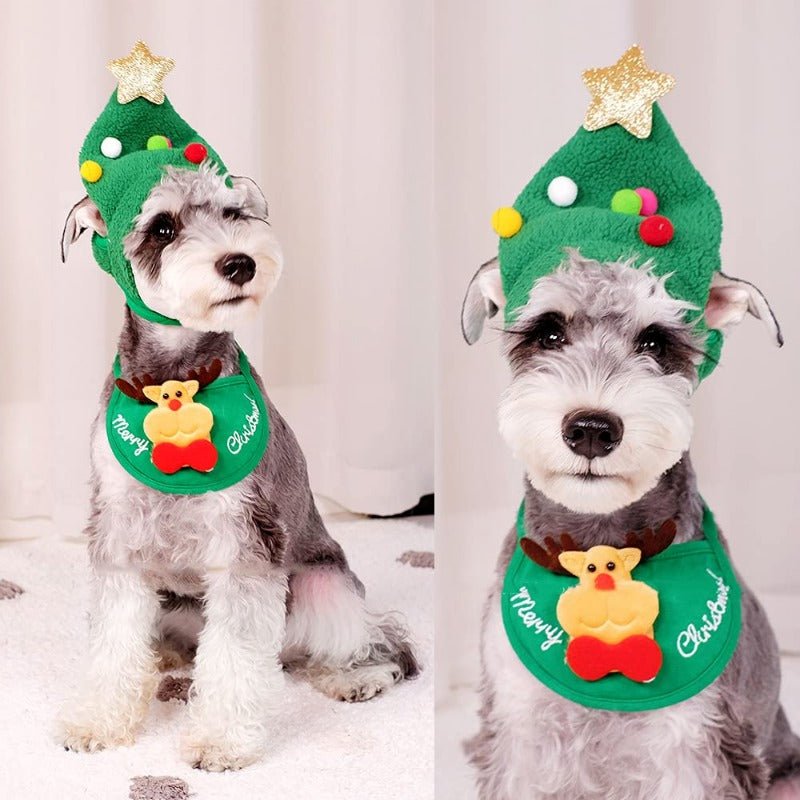 WeihnachtsWau™ / Niedliche Weihnachtsbaum-Mütze - Sopheria