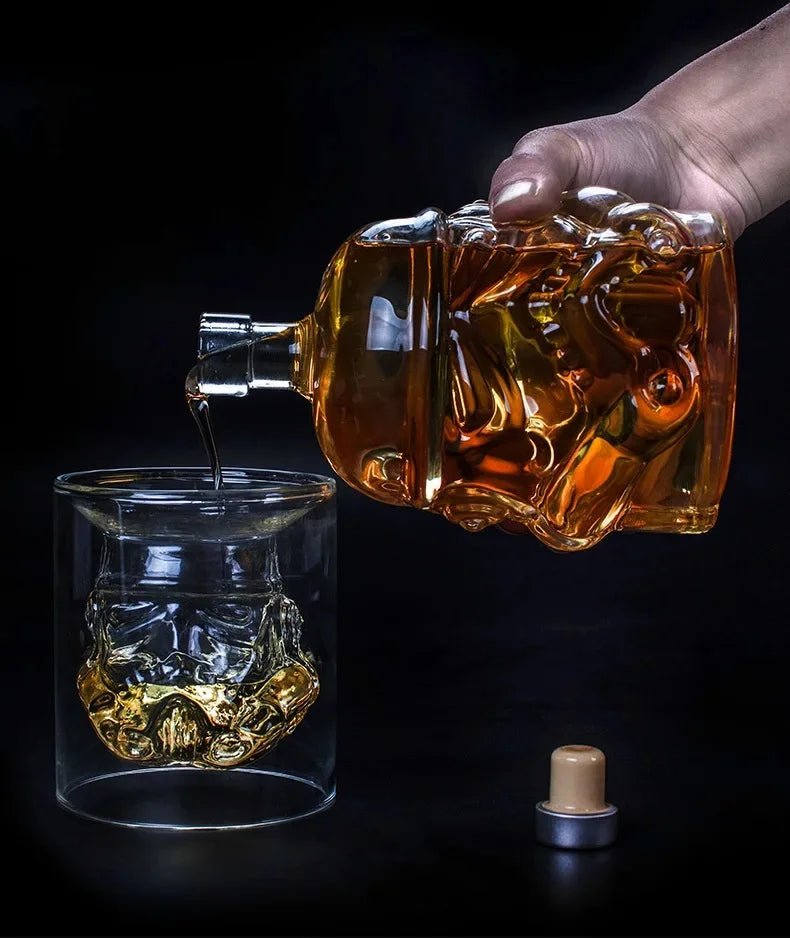 WhiskyWache™ / Stormtrooper-Helm-Whiskeyglas-Set - Sopheria