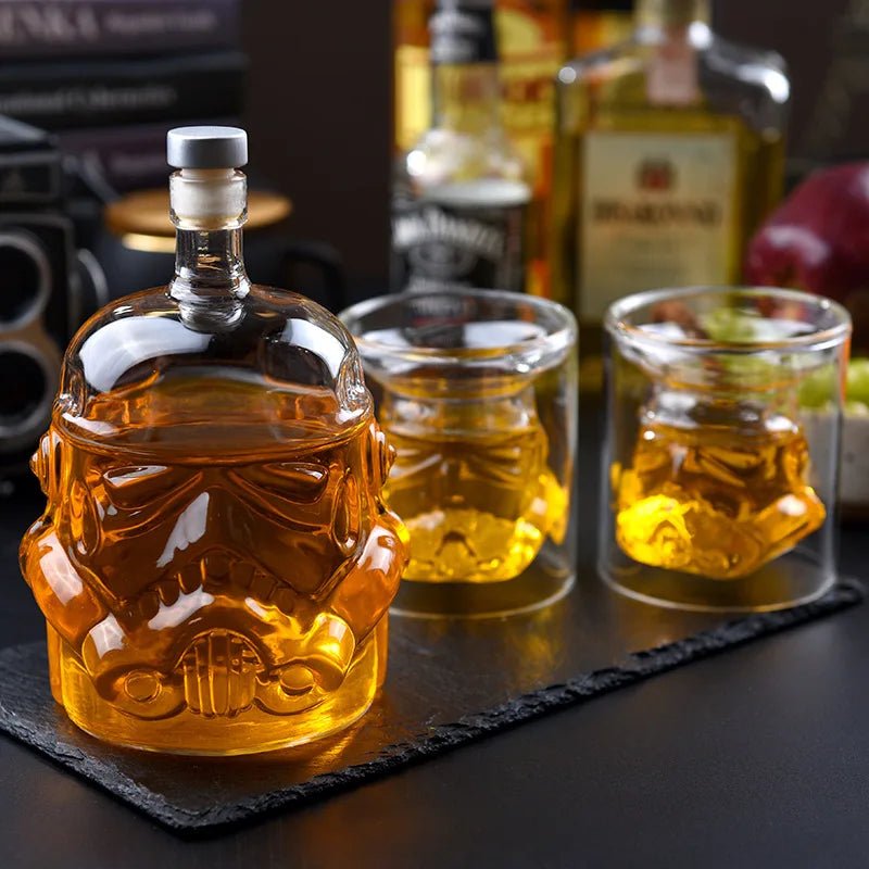 WhiskyWache™ / Stormtrooper-Helm-Whiskeyglas-Set - Sopheria