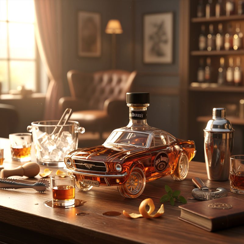 WhiskyWild™ / Bronco Whiskyflasche - Sopheria
