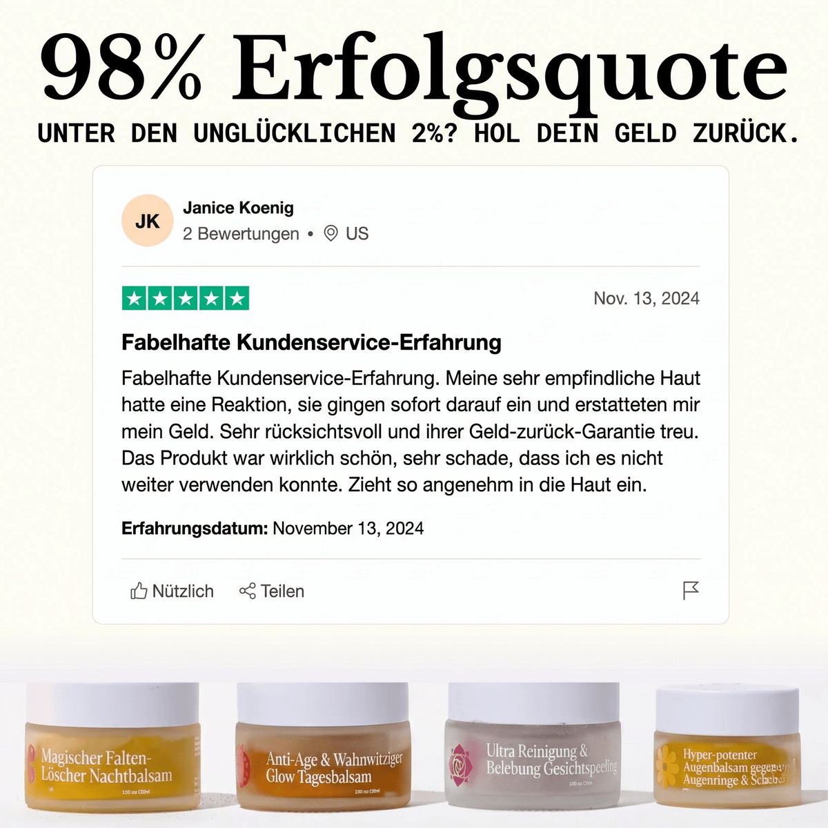 Wildblum / Wasserfreies Anti-Aging System mit arktischer Hagebutte & Sanddorn - Sopheria