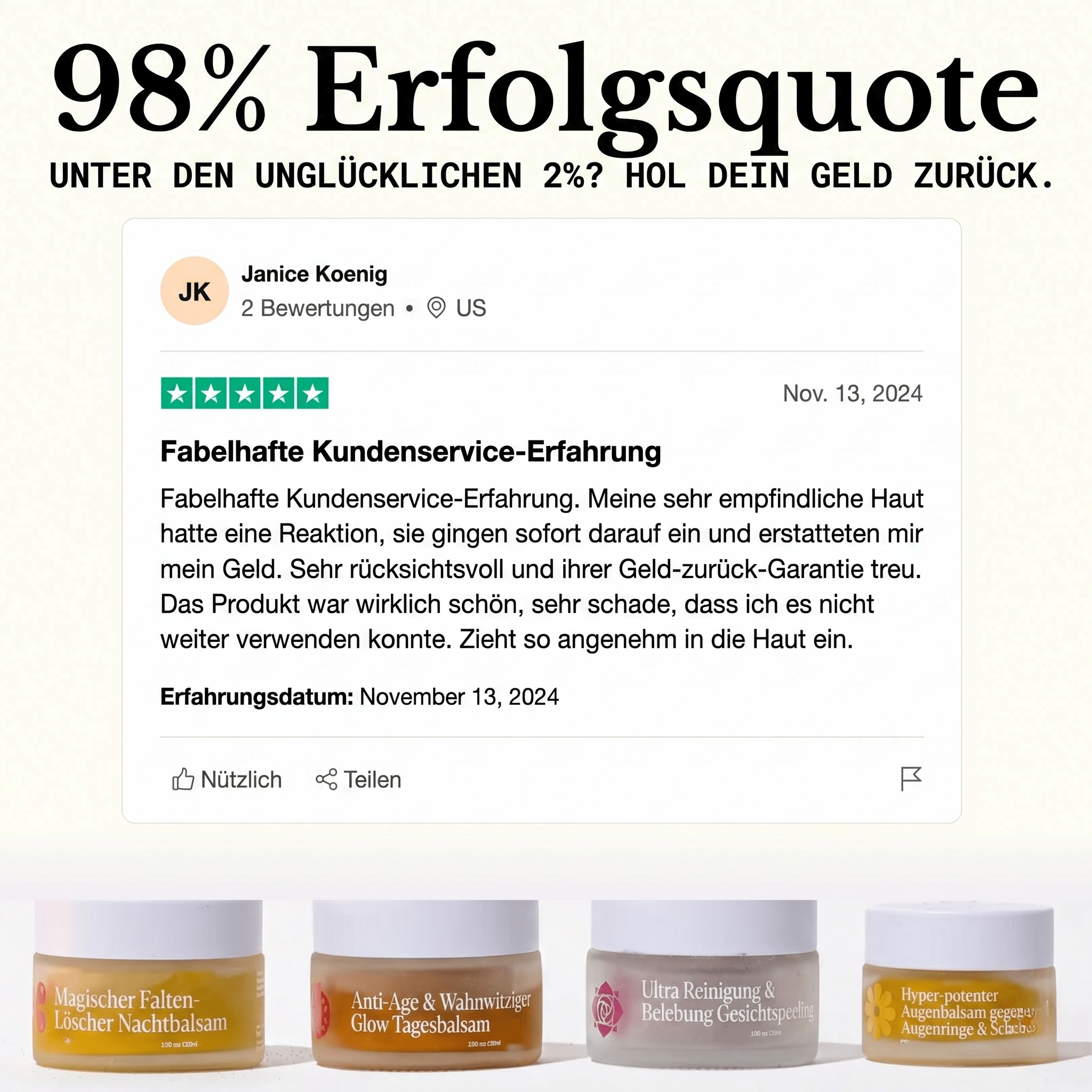 Wildblum / Wasserfreies Anti-Aging System mit arktischer Hagebutte & Sanddorn - Sopheria