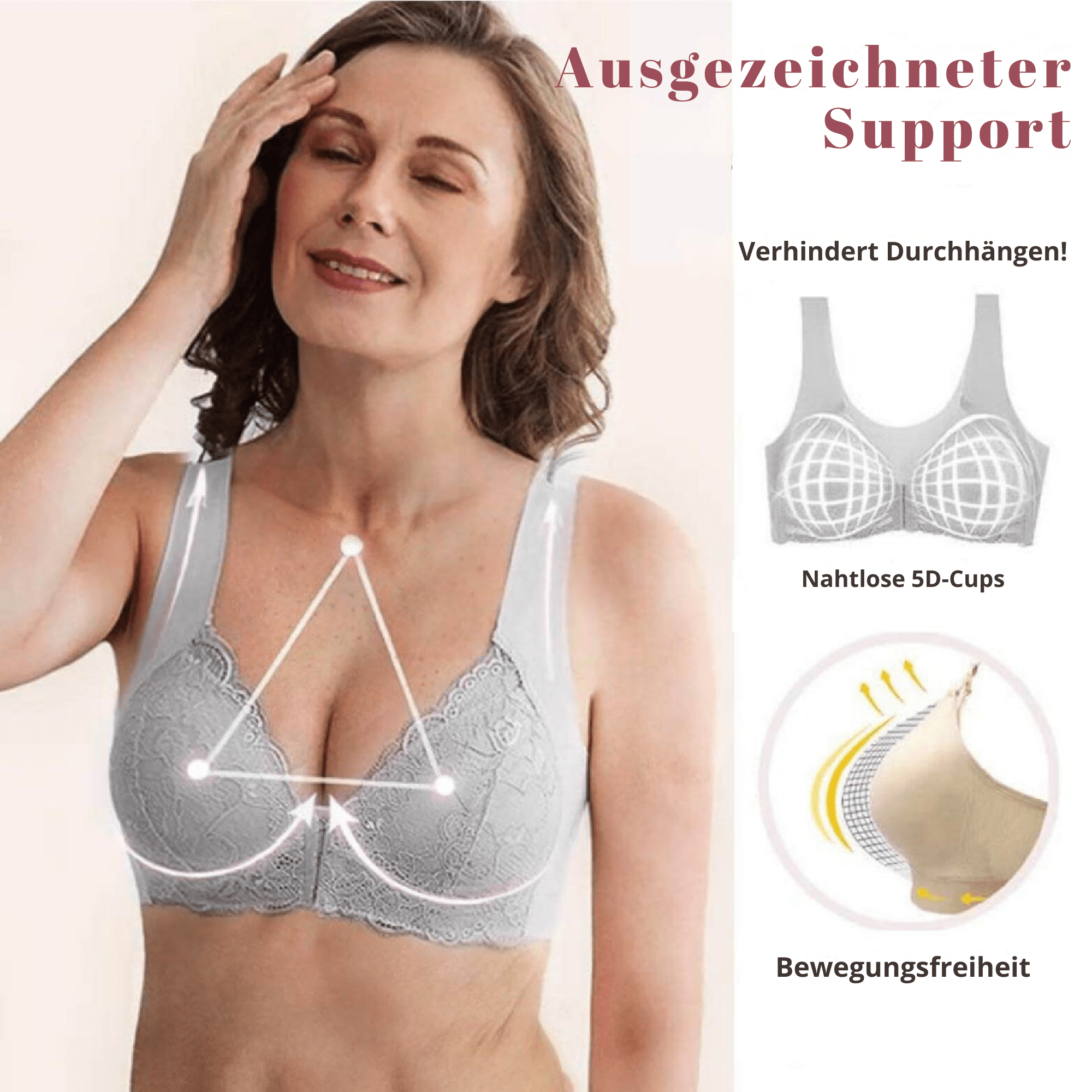 Wilma™ / Ultra Lift BH Mit Einfachem Verschluss (1+2 GRATIS) - Sopheria