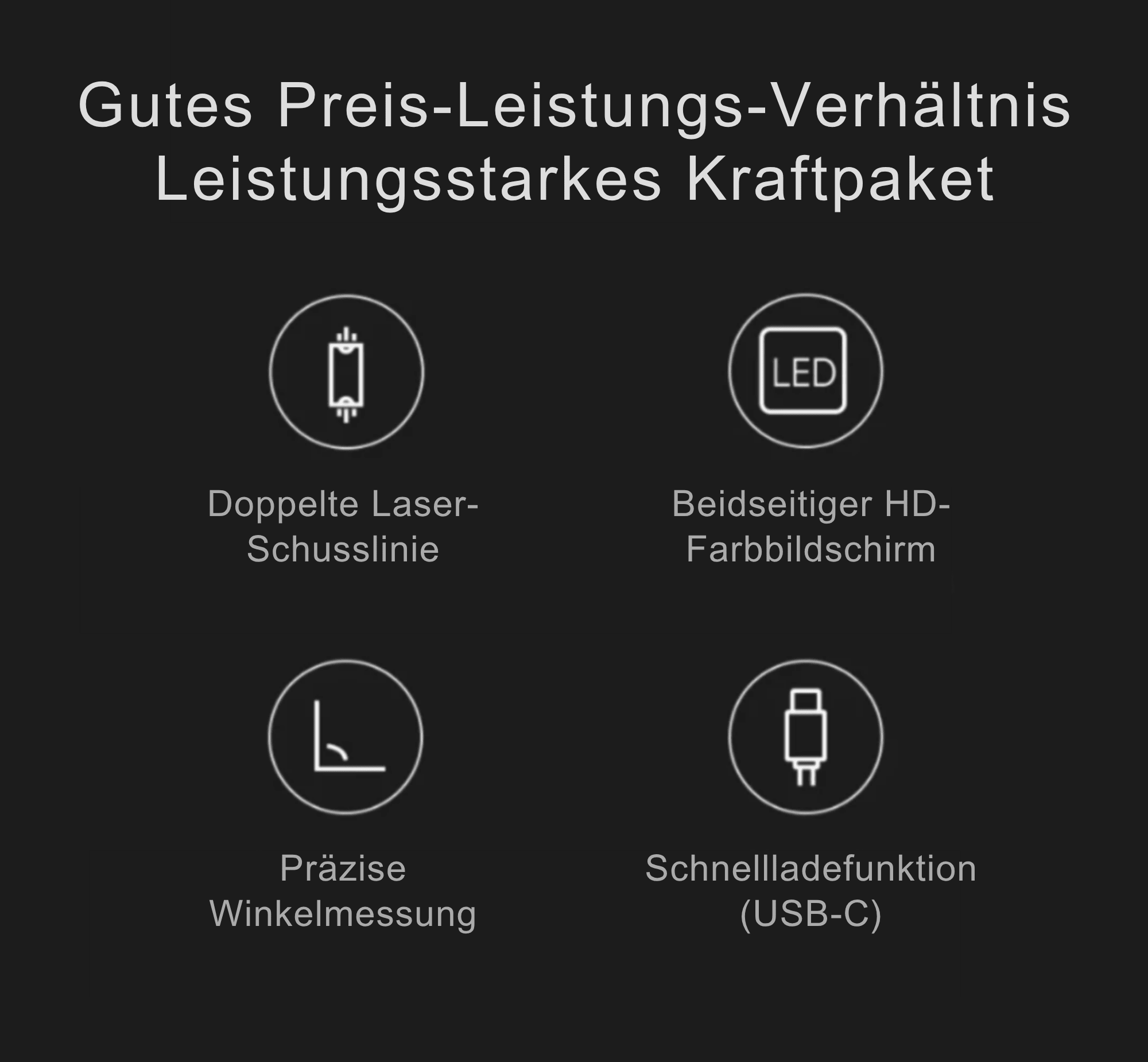 WinkelPro – Digitaler Laser Winkelmesser - Sopheria