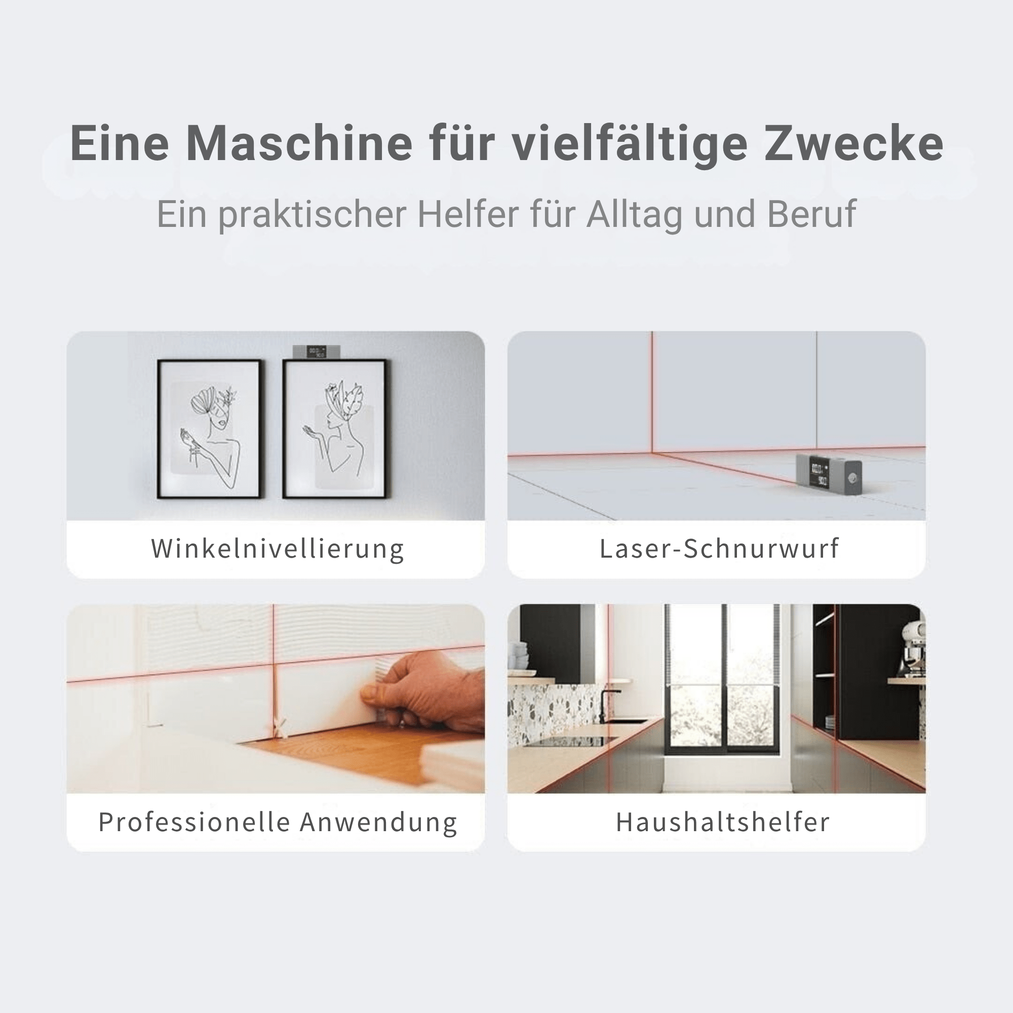 WinkelPro – Digitaler Laser Winkelmesser - Sopheria