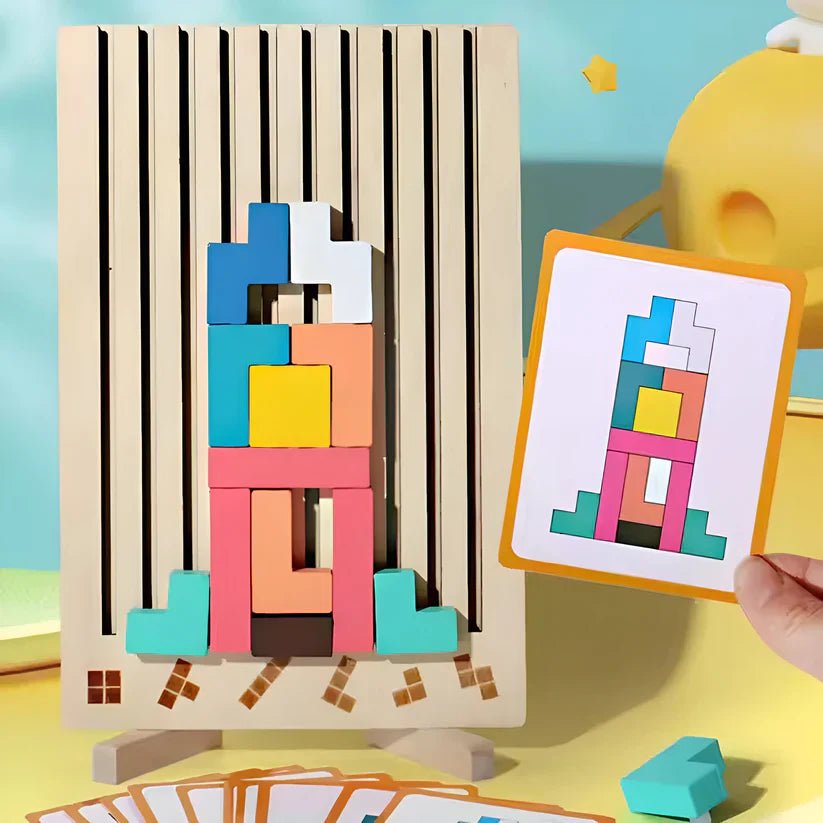 ZenZiegel™ / Entspannendes Holz-Stapelspiel - Sopheria