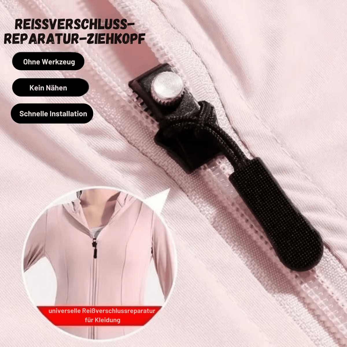 ZippZauber™ / Abnehmbares Universal-Reißverschlussreparaturwerkzeug - Sopheria