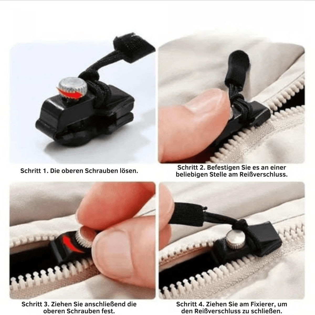 ZippZauber™ / Abnehmbares Universal-Reißverschlussreparaturwerkzeug - Sopheria