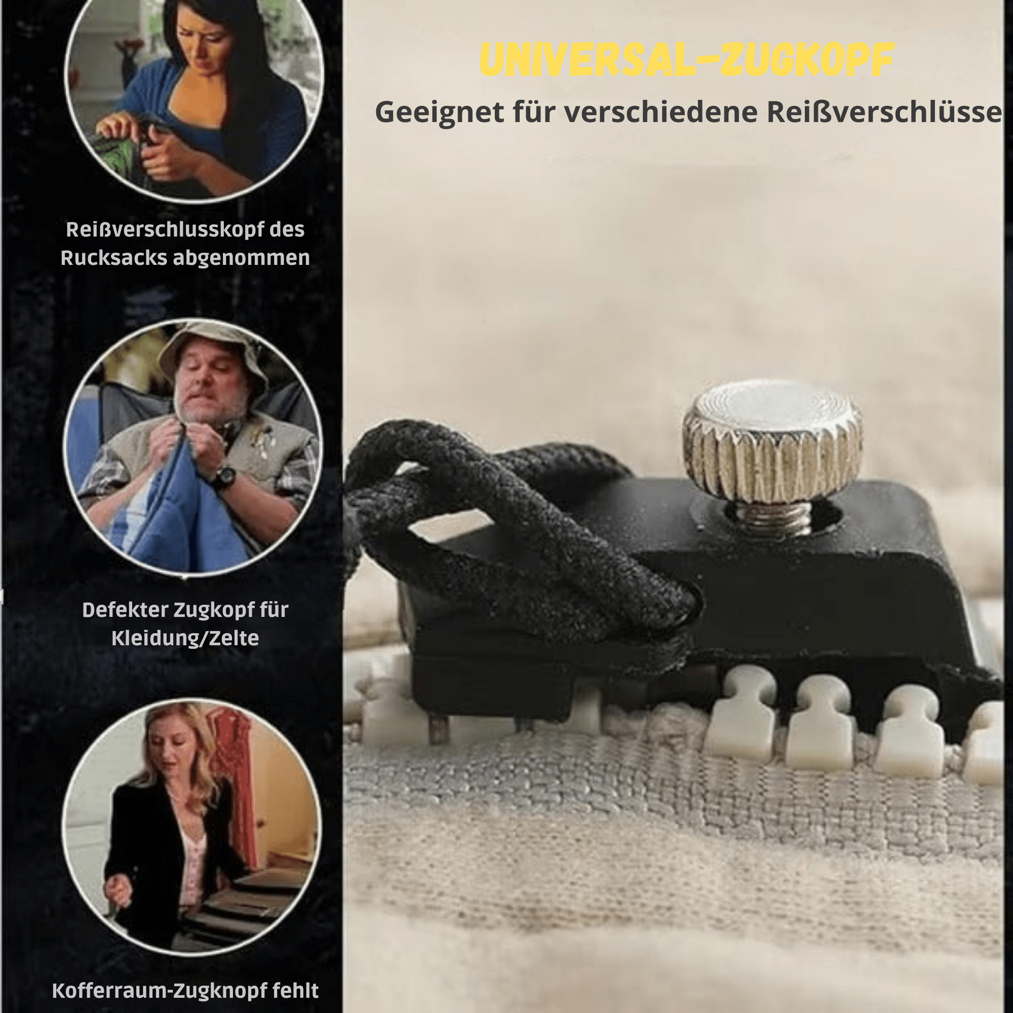 ZippZauber™ / Abnehmbares Universal-Reißverschlussreparaturwerkzeug - Sopheria