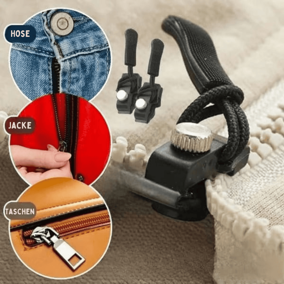ZippZauber™ / Abnehmbares Universal-Reißverschlussreparaturwerkzeug - Sopheria