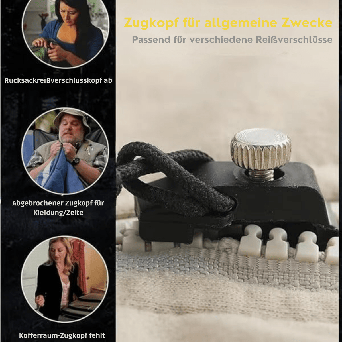 ZipZack™ / Abnehmbares Universelles Reißverschluss-Reparaturwerkzeug - Sopheria