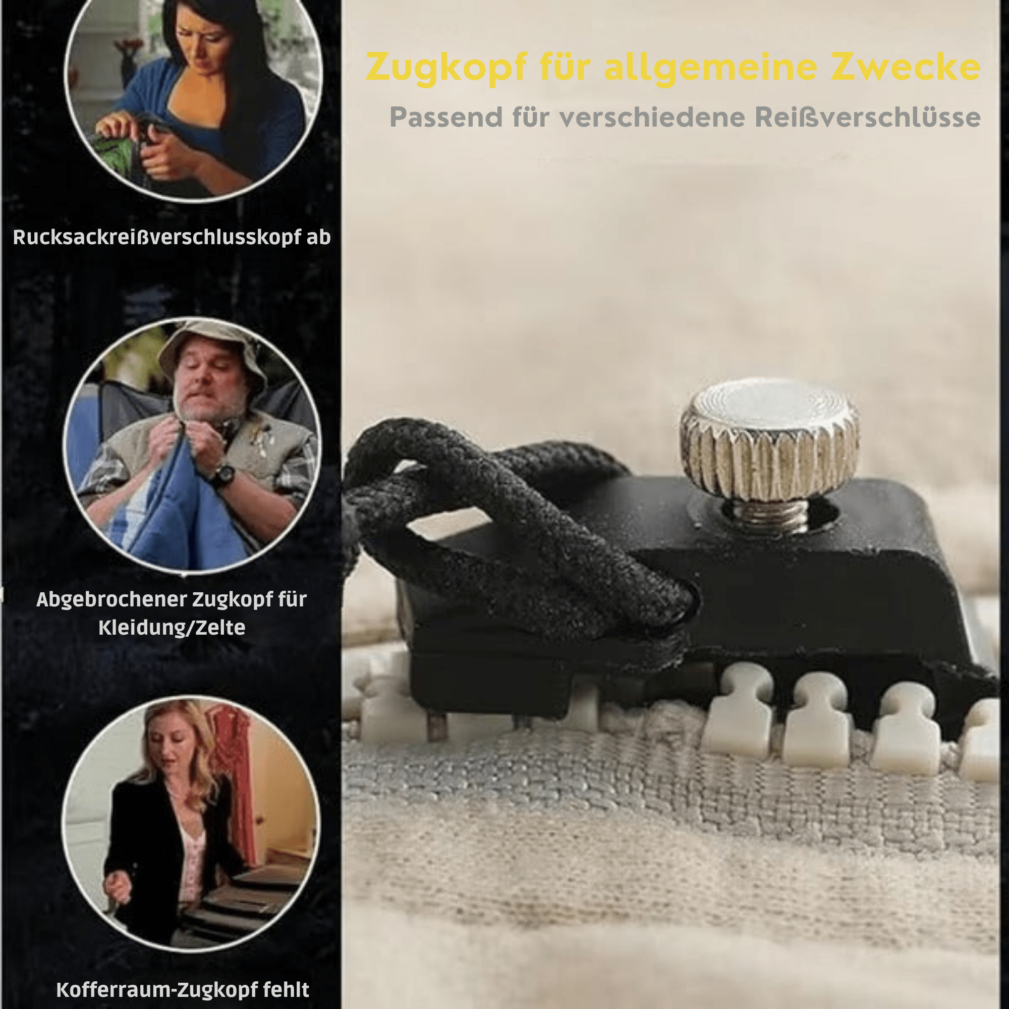 ZipZack™ / Abnehmbares Universelles Reißverschluss-Reparaturwerkzeug - Sopheria