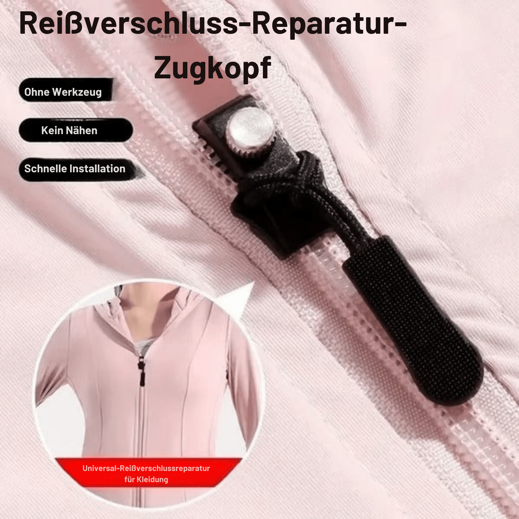 ZipZack™ / Abnehmbares Universelles Reißverschluss-Reparaturwerkzeug - Sopheria
