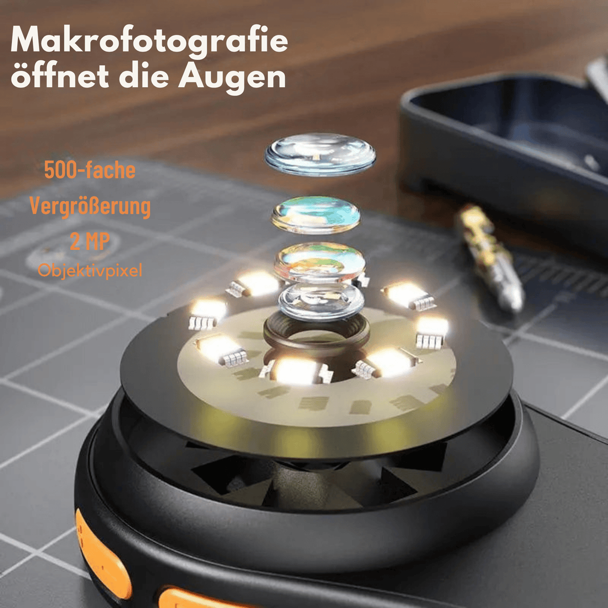 ZoomZauber™ / Tragbare Digitale Handlupe - Sopheria