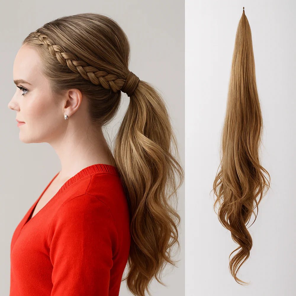 ZopfZauber™ / Pferdeschwanzverlängerung – Natürlicher Look & Tragekomfort (1 + 1 GRATIS) - Sopheria